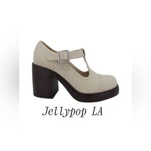 NEW In Box Jellypop LA Womens Block Heel Loafers